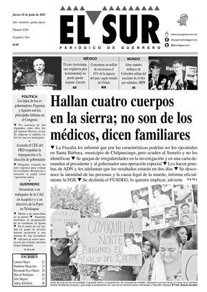 El Sur Jueves 25062015