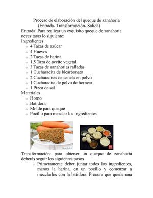 Proceso De Elaboracion Aliste