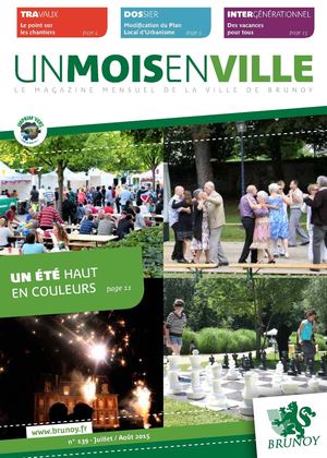 Un Mois en Ville juillet-août 2015