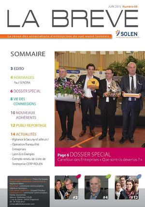Solen La Brève N°68- Juin 2015