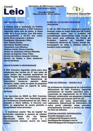 Jornal Leio Junho 2015