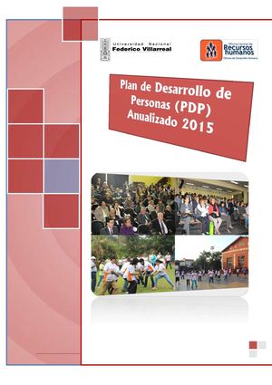 PDP ANUALIZADO 2015 - UNFV