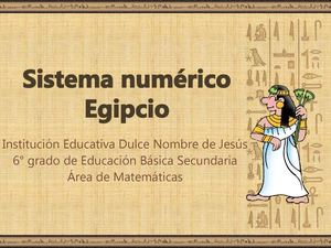 Sistema Numérico Egipcio