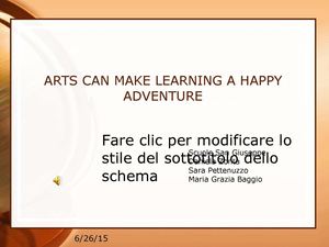 1 Comenius 2013 14 Arts