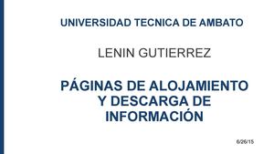 Alojamiento