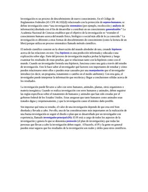 Que Es Investigación