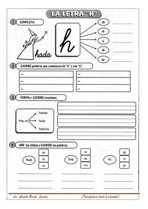 Repaso Letra H