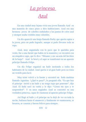 La Princesa Azul