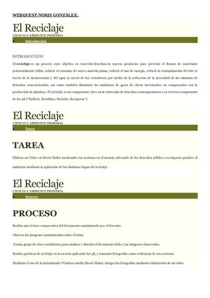 Webquest Noris González