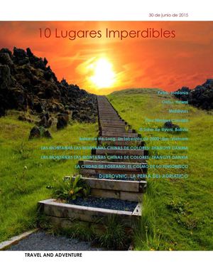 10 LUGARES IMPERDIBLES