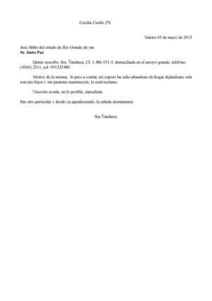 Carta Cecilia Cuello 2º6 Idioma Español Informatica