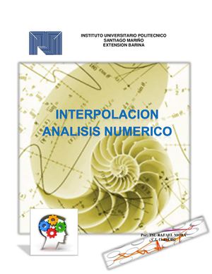 Teoria De La Interpolacion