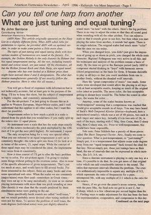 X Andy Santana - Can You Tell One Harp From Another - What Are Just Tuning And Equal Tuning