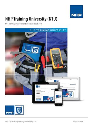 NHP training University (NTU) Brochure