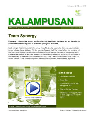 Kalampusan 2013 2nd Quarter