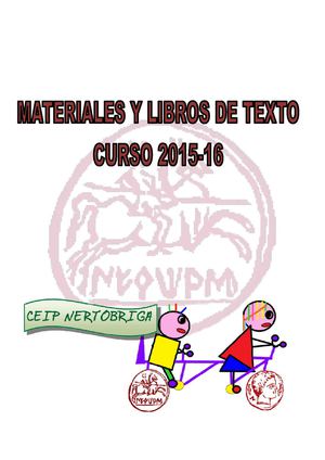 Todos Los Materiales Y Libros De Texto Del Curso 2015 16