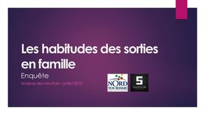 Les Habitudes Des Sorties En Famille