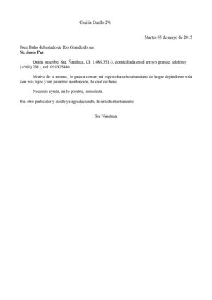 Carta Cecilia Cuello 2º6 Idioma Español Informatica