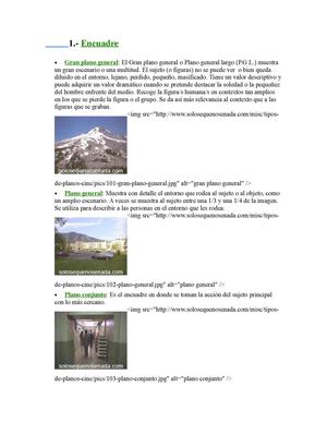 Planos Cinematograficos