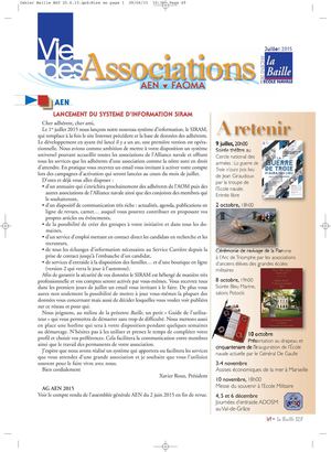Vie des associations 328 juillet 2015