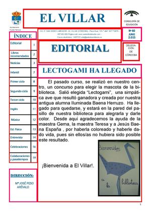 "Colenoticias" El Villar nº 60