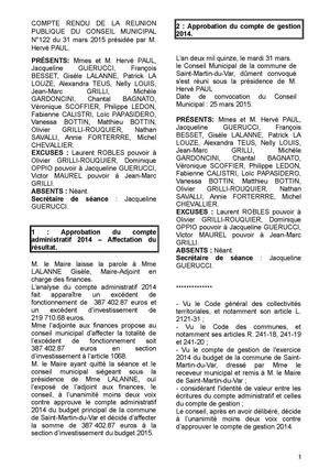 Conseil  N°122 du 31 Mars 2015