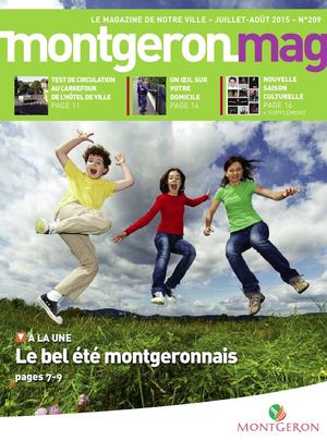 Montgeron Mag n°209 [juillet-Août 2015]
