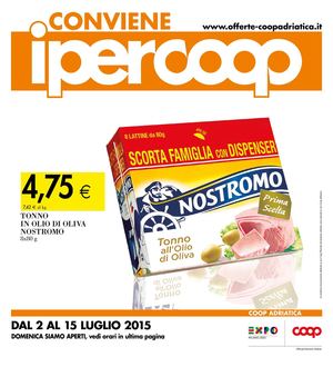 Volantino Iper Coop Veneto Dal 2 Al 15 Luglio