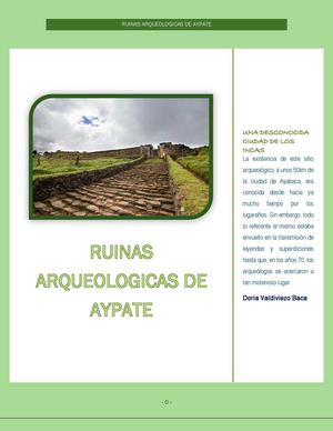 Complejo Arqueologico De Aypate