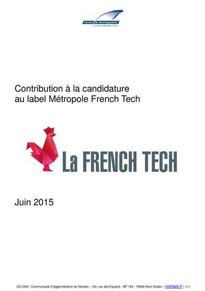 Contribution Du Cdcan à La Candidature Au Label French Tech