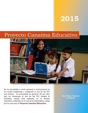 Proyecto Canaima Educativo
