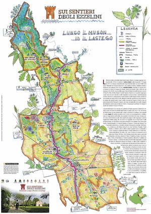 Mappa Sentieri Ezzelini