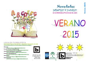 Boletín de Novedades Infantiles Juveniles Verano 2015