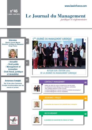 Journal du Management Juridique n° 46