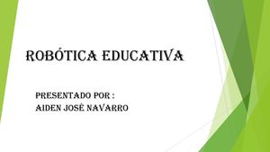 Robótica Educativa