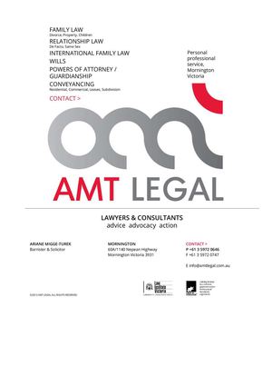 Family Lawyers Mornington - AMT Legal Lawyers Solicitors and Consultants