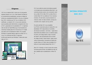 Sistema Operativo Mac Os X