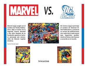 DC Comics Vs. Marvel