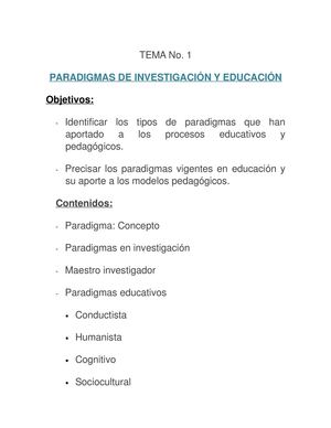 Tema No 1 Paradigmas