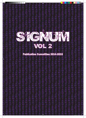 Signum Volume 2 2014-15