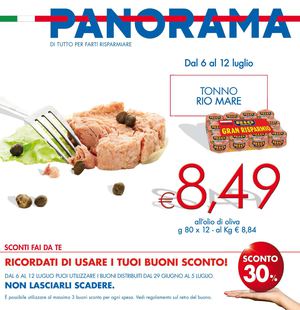 Volantino Panorama Dal 6 Al 12 Luglio