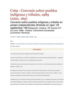 Convenio 109 de la OIT