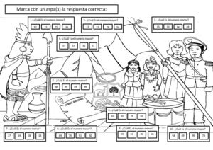 FICHA DE APLICACION PARA RECONOCER NUMEROS NATURALES MAYORES Y MENORES