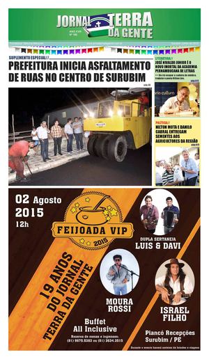 Jornal Terra Da Gente - Ed. 182