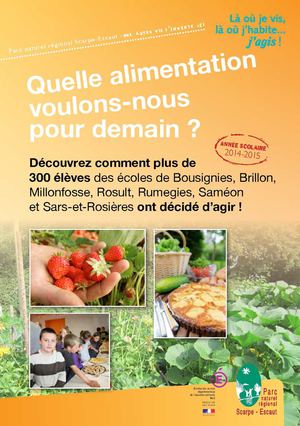 Quelle alimentation voulons-nous pour demaine ? edition 2015