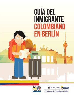 GUÍA DEL INMIGRANTE COLOMBIANO EN BERLÍN