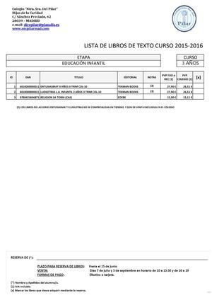 Libros Infantil 3 Años