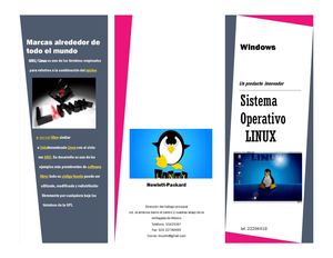 Sistema Operativo Linux