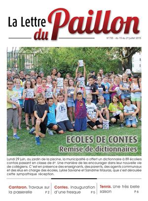 Lettre du Paillon N°735