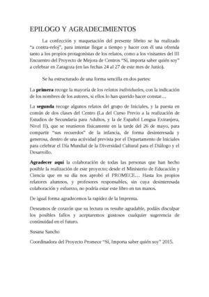 ZZ Epílogo Y Agradecimientos